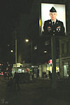 Der Checkpoint Charlie aus Sicht des "russischen Sektors"