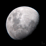 Zunehmender Mond am 03.01.2004